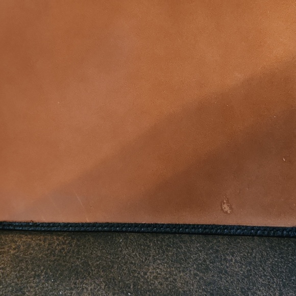 Vintage Black and Brown Leather Passport CaseJournal // Travel WalletBy Coach - Picture 4 of 4